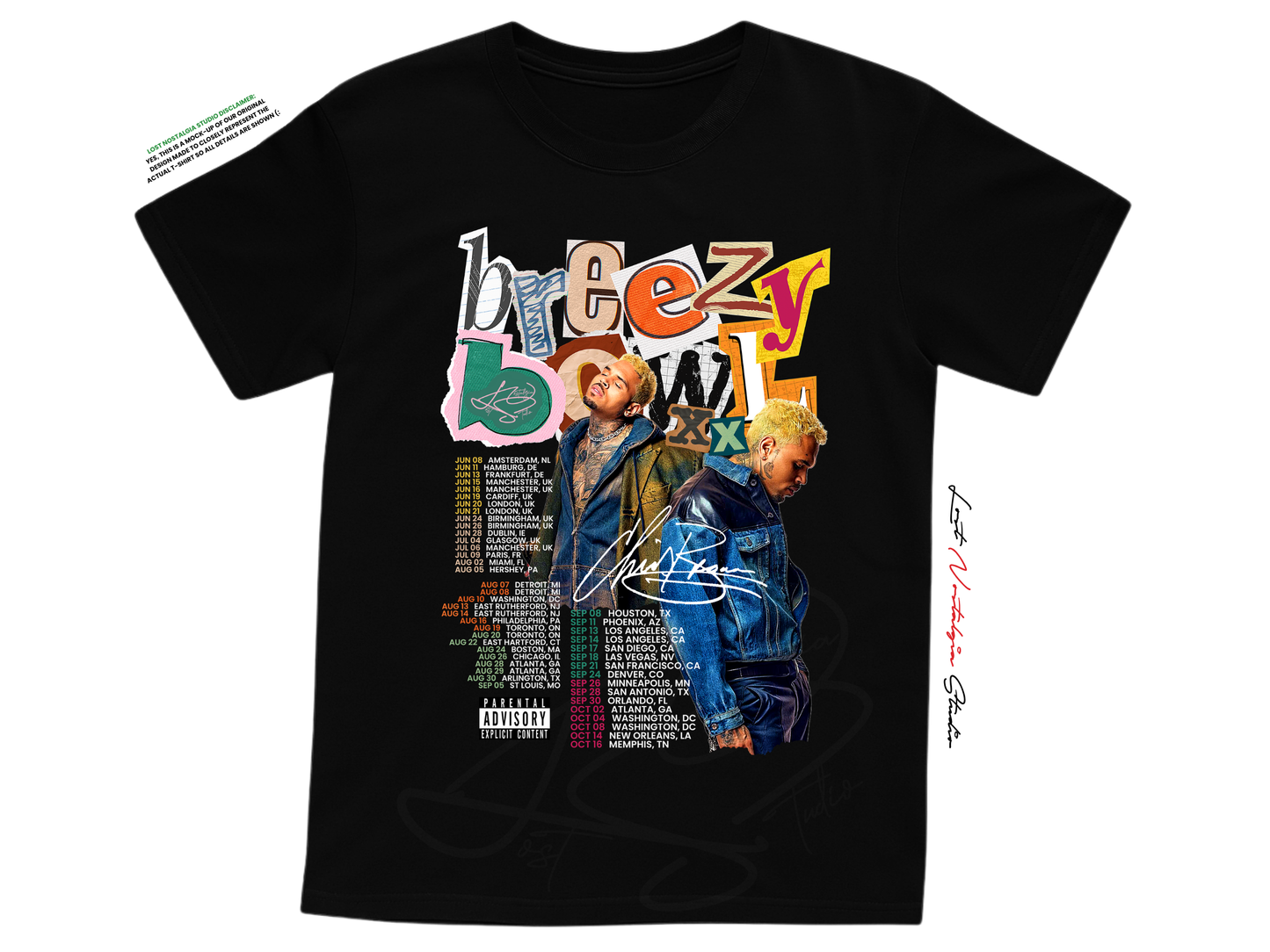 Chris Brown Tour Tee