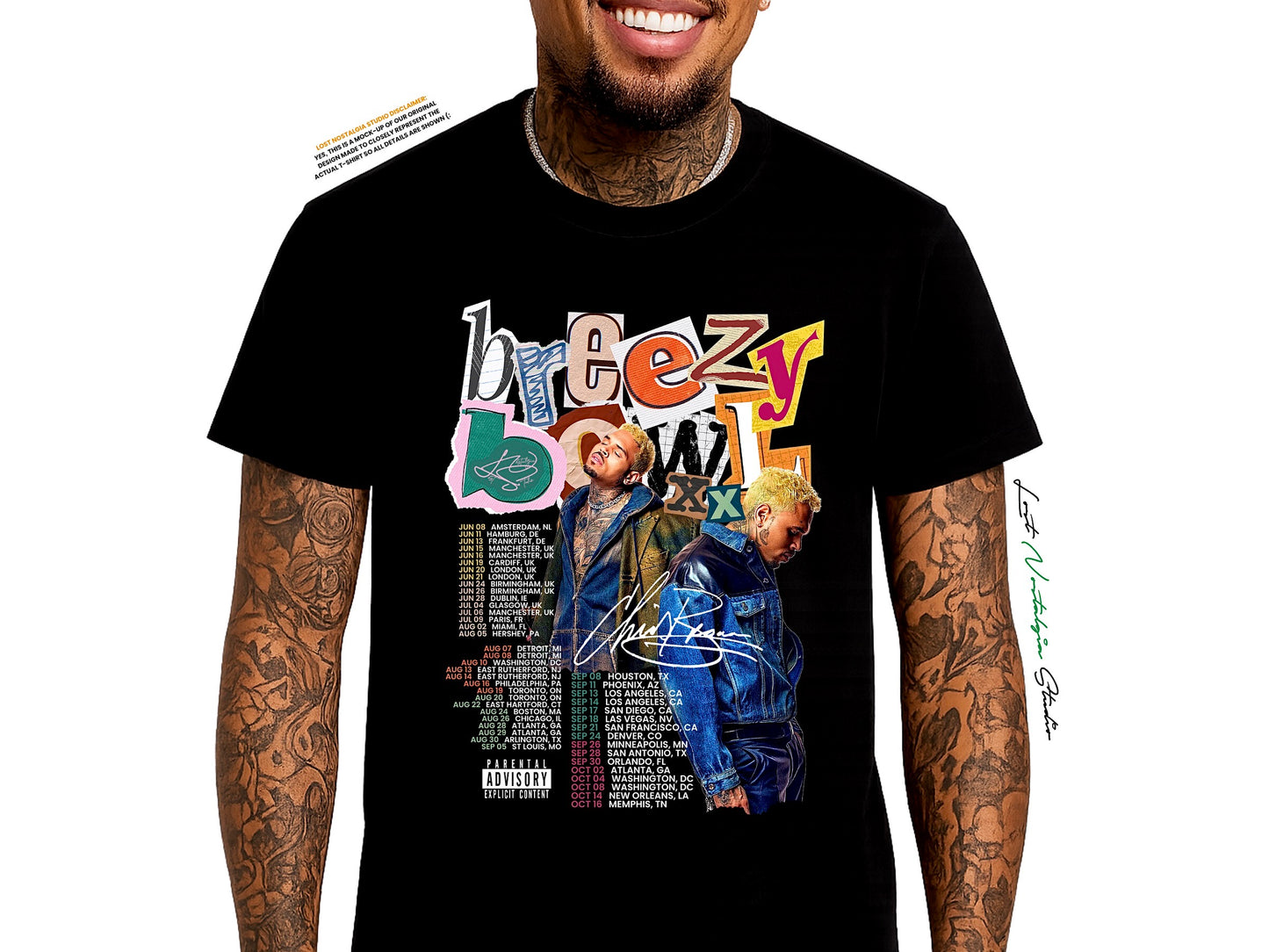 Chris Brown Tour Tee